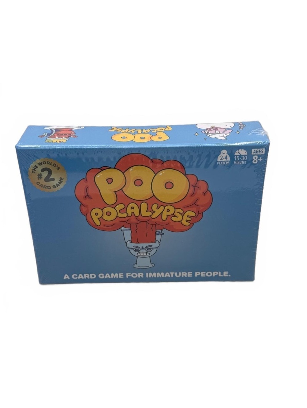 Poo Pocalypse Card Game New Sealed 2-8 Players Ages 8+